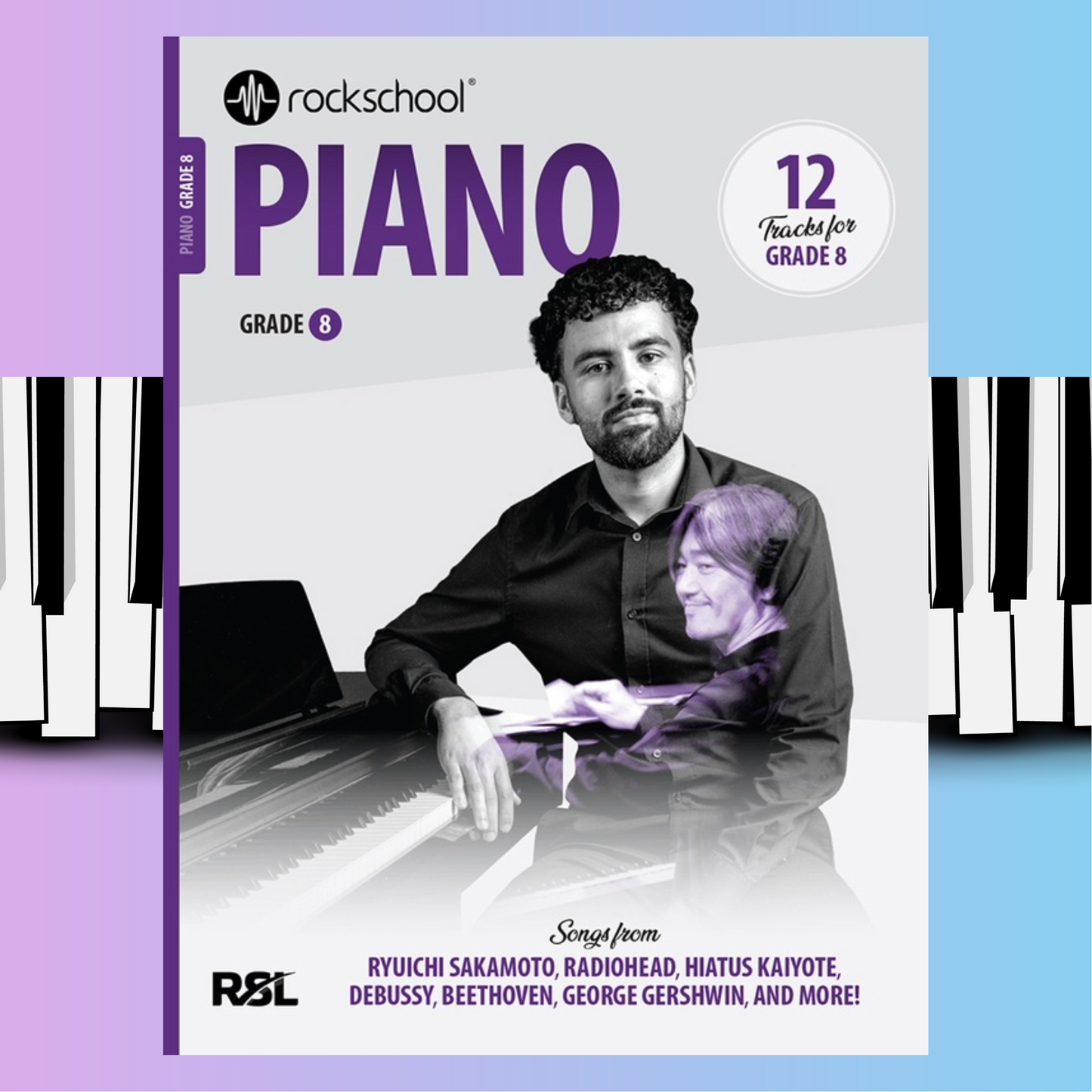 Rockschool Piano 2025 - Grade 8 Book (New)