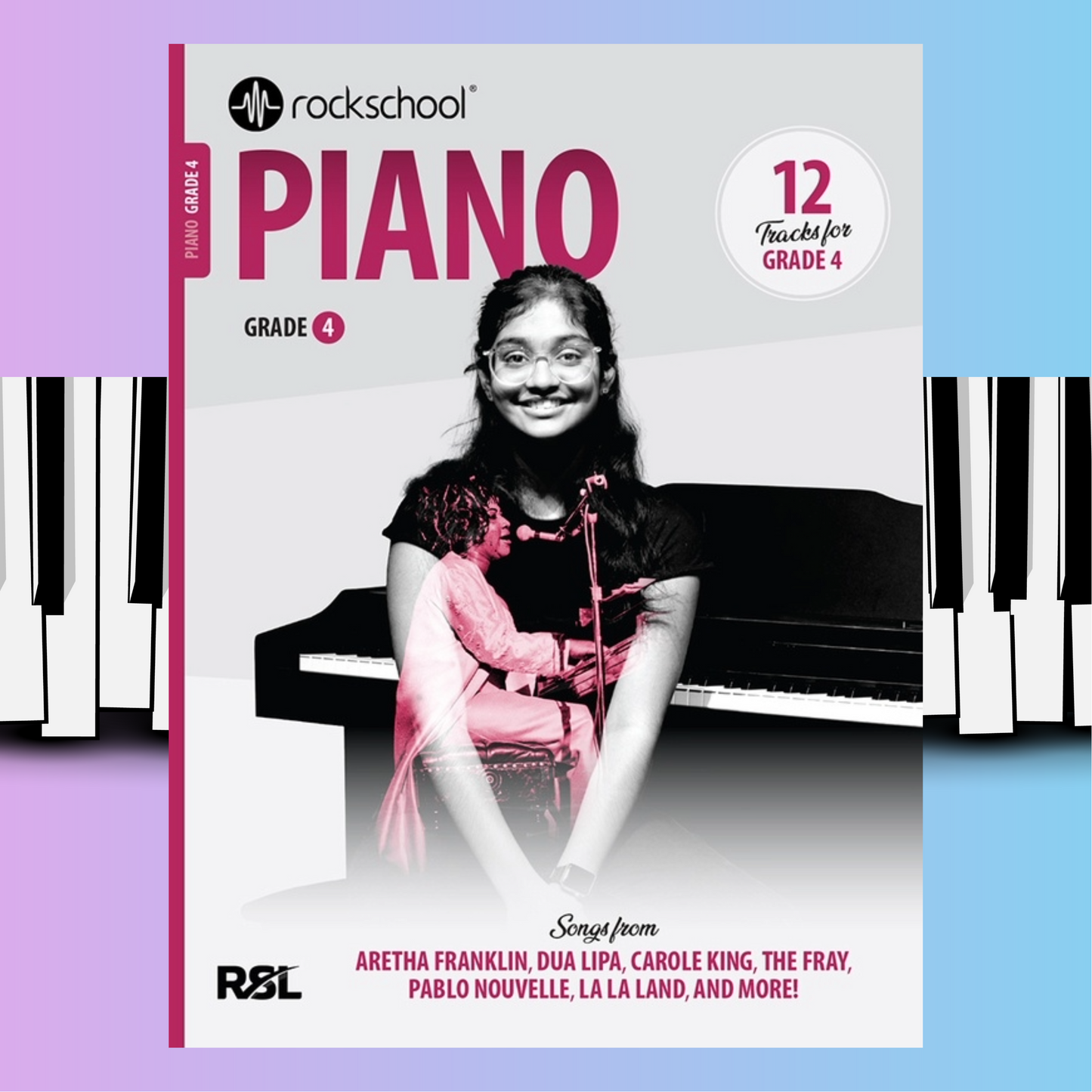 Rockschool Piano 2025 Bundle Pack A (Debut to Grade 4) 5 Books - New 2025 Series