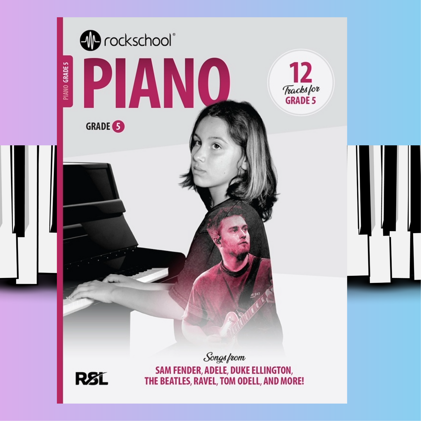 Rockschool Piano 2025 - Grade 5 Book (New)