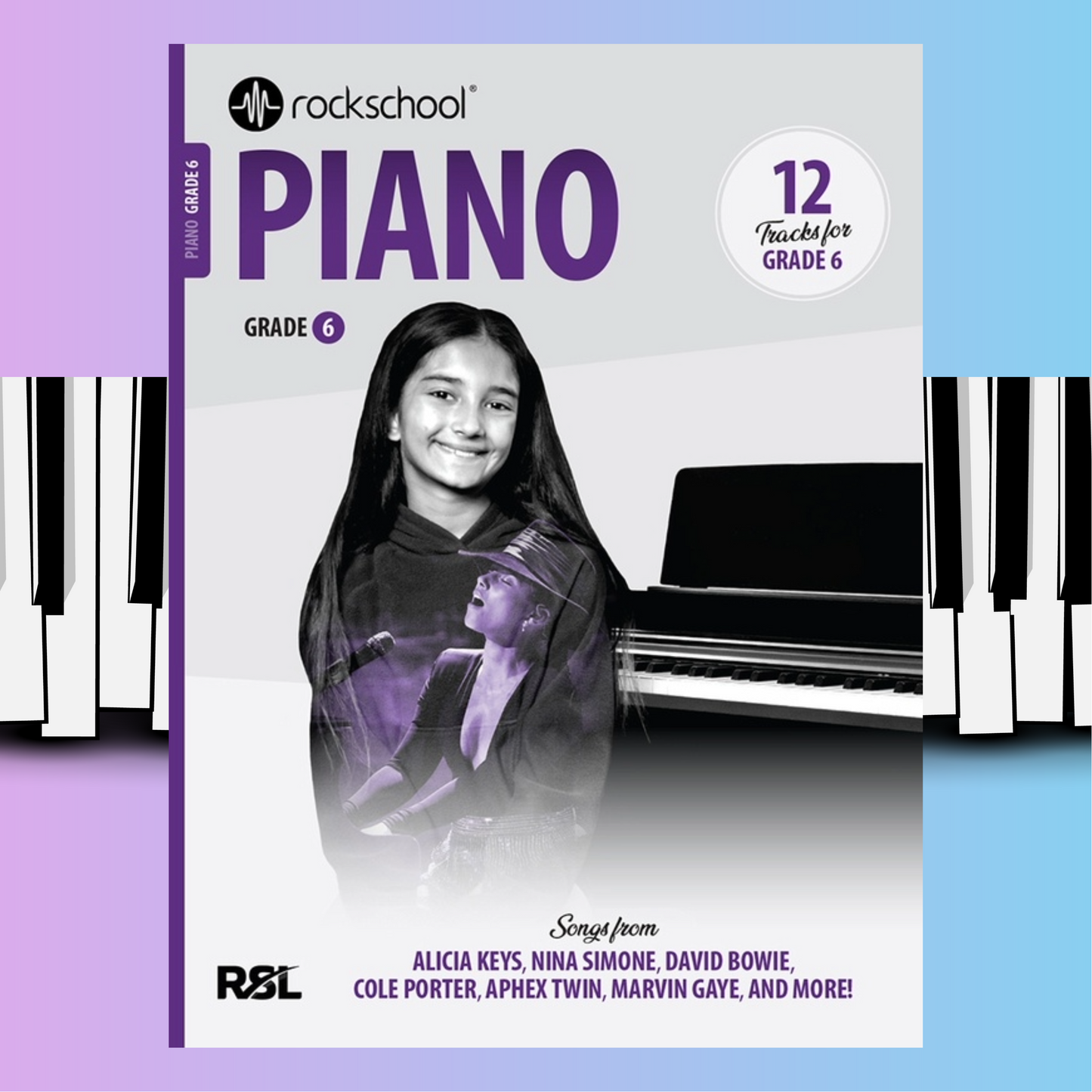 Rockschool Piano 2025 - Grade 6 Book (New)