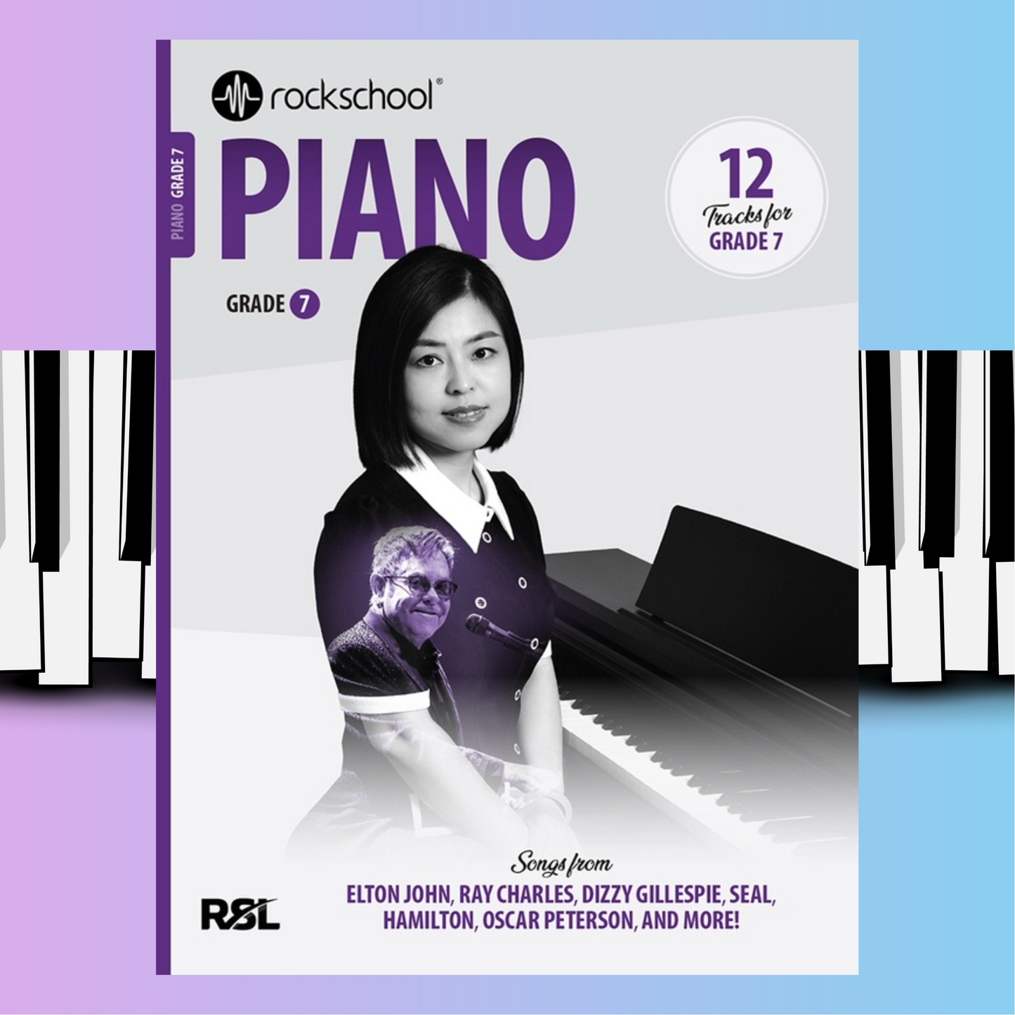Rockschool Piano 2025 Bundle Pack B (Grade 5-8) 4 Books - New 2025 Series