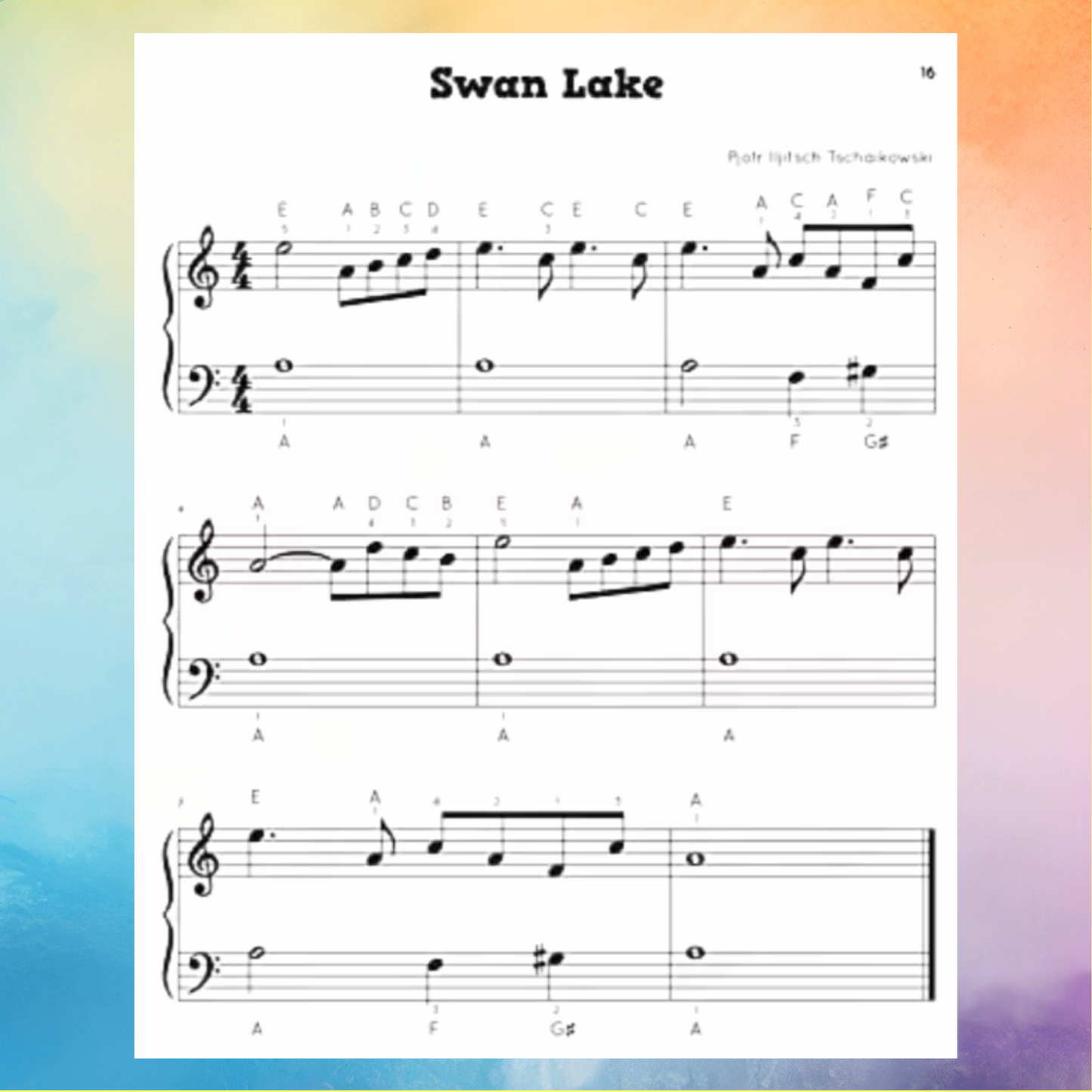 Little Pianist - Easy Piano Songbook for Kids - 55 Songs with Audio