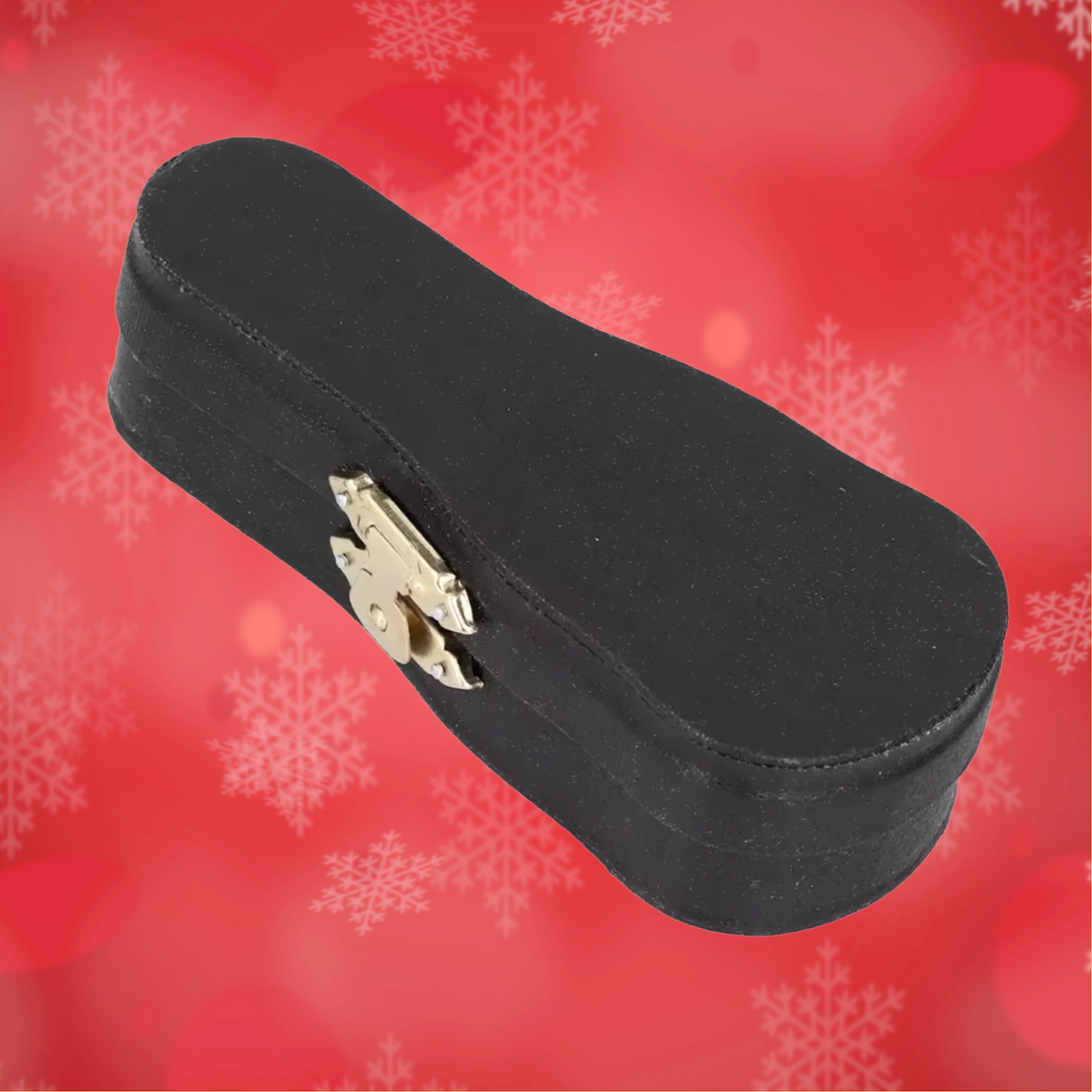 White Falcon Electric Guitar Ornament with Bonus Case and Stand