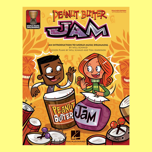Peanut Butter Jam Kit - An Introduction to World Music Drumming Book