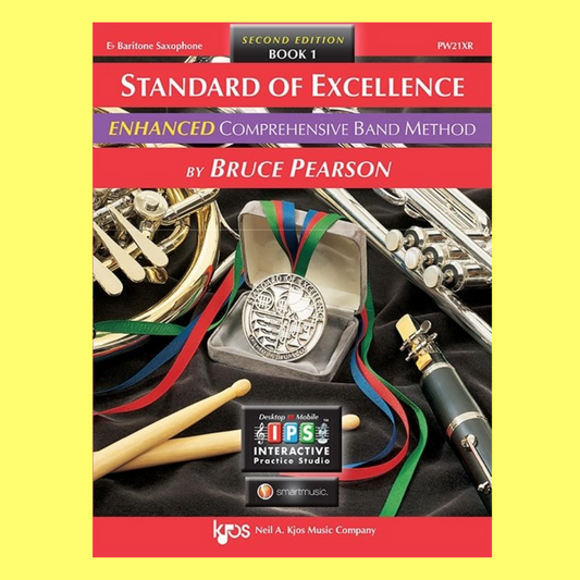 Standard Of Excellence - Eb Baritone Saxophone Book 1 (Book/Ola) Second Edition
