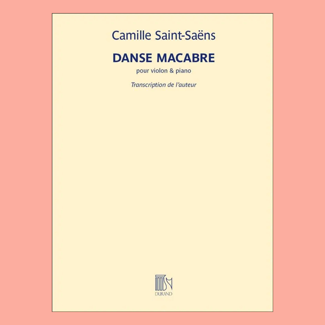 Camille Saint-Saens - Danse Macabre For Violin with Piano Accompaniment