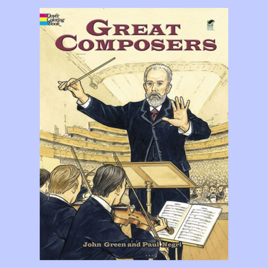 Great Composers Colouring Book