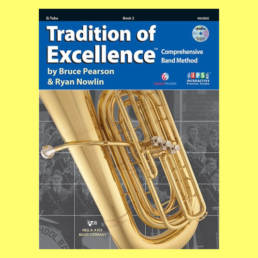 Tradition Of Excellence - E Flat Tuba Book 2 (Book/DVD)
