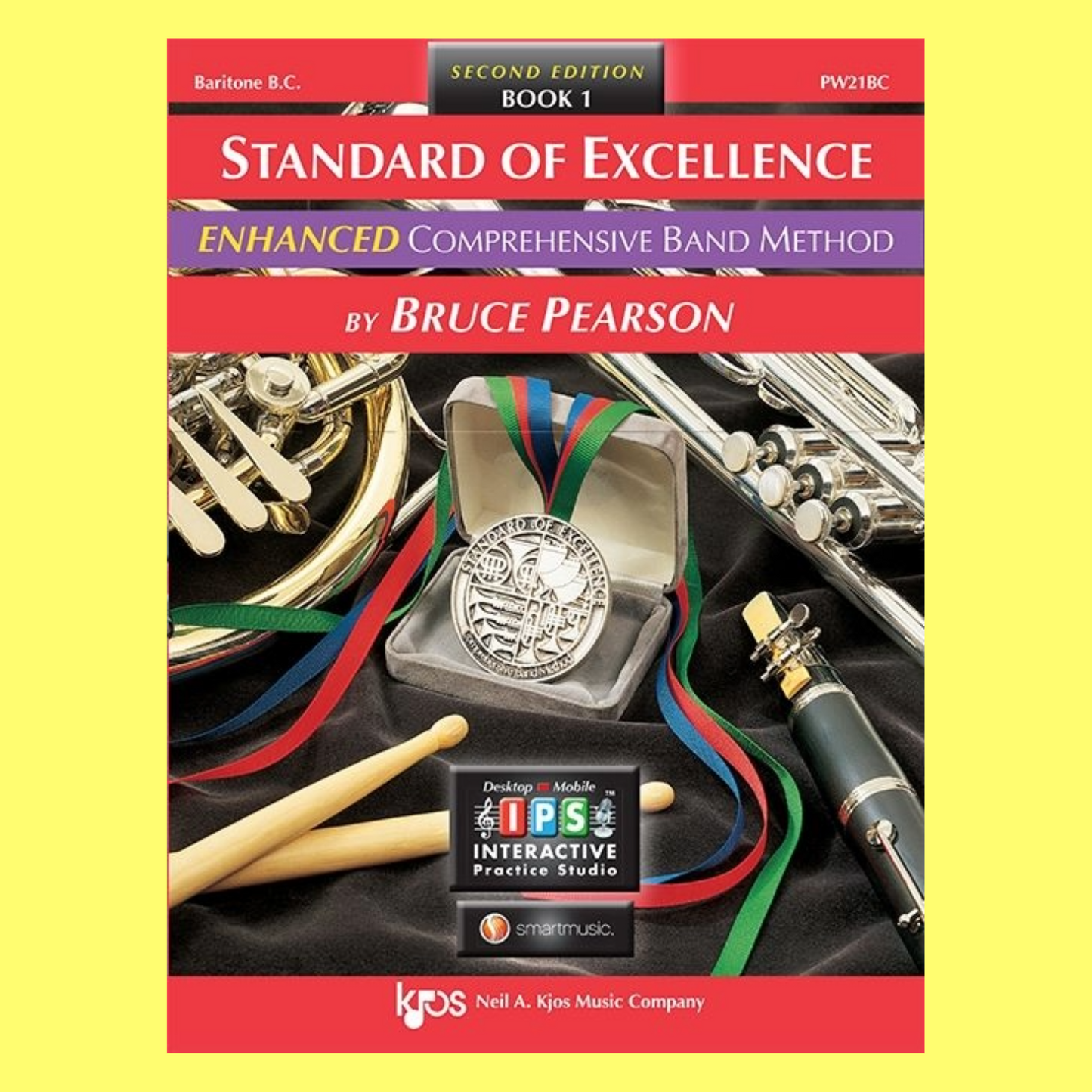 Standard Of Excellence - Baritone Bass Clef Book 1 (Book/Ola) - Second Edition