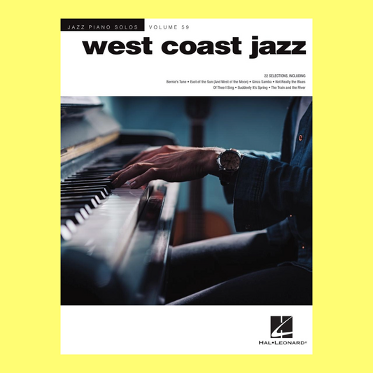 West Coast Jazz - Jazz Piano Solos Series Volume 59 Book