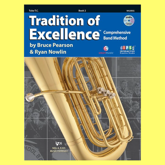 Tradition Of Excellence - Tuba Treble Clef Book 2 (Book/DVD)