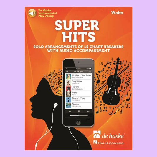 Super Hits Violin Book/Ola (15 Pop Hits)