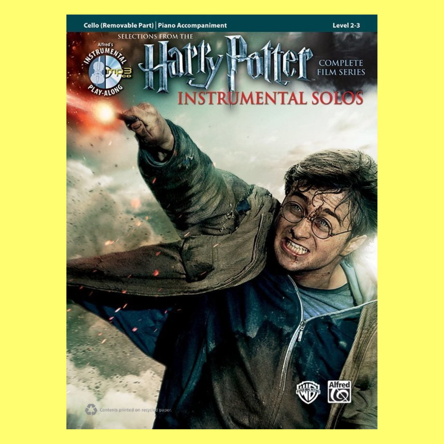 Harry Potter Instrumental Solos For Cello Book/Ola