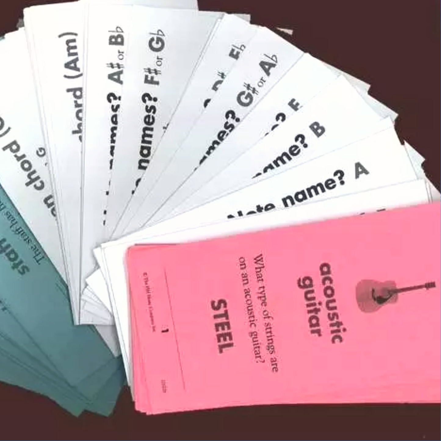 Everybody's Guitar Flash Cards