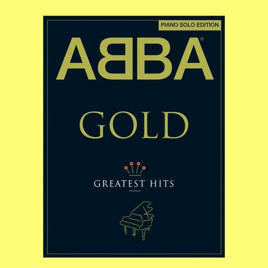 Abba Gold - Greatest Hits Piano Solo Edition Book