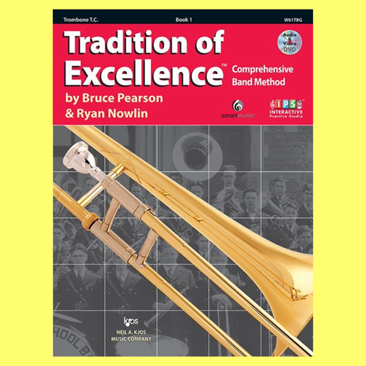 Tradition Of Excellence - Trombone Treble Clef Book 1 (Book/Olm) - Second Edition