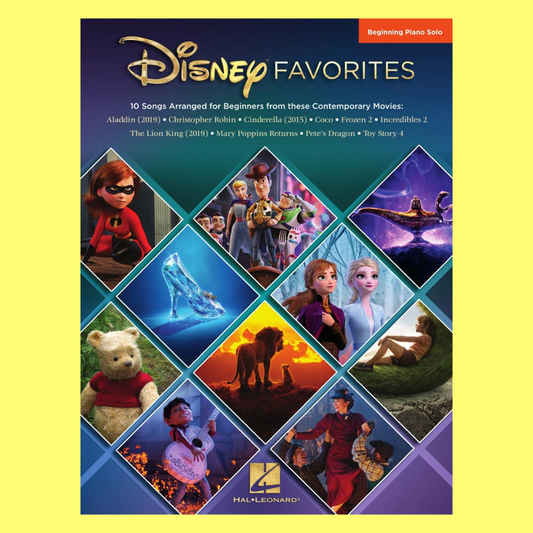Disney Favorites - Beginning Piano Solo Songbook