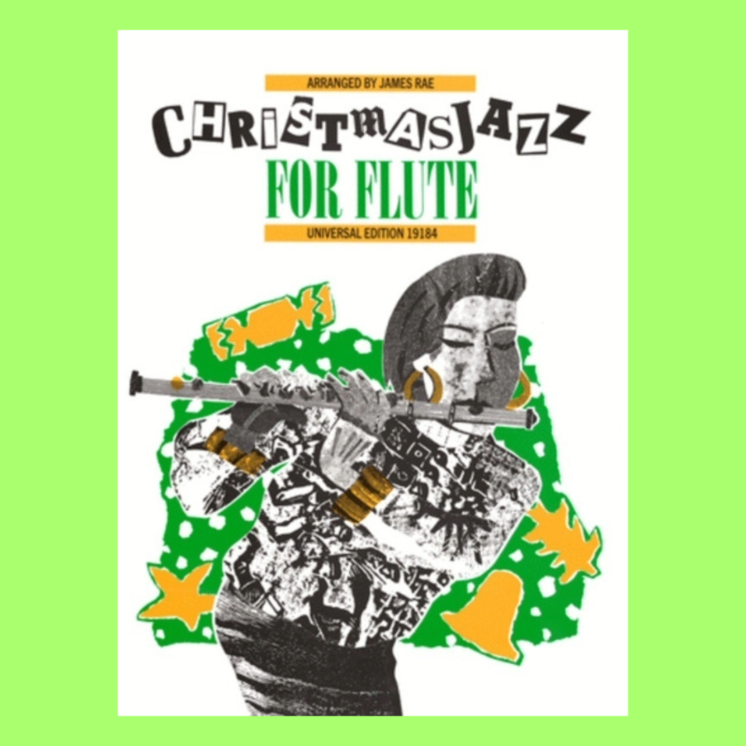 Christmas Jazz for Flute with Piano Accompaniment Book