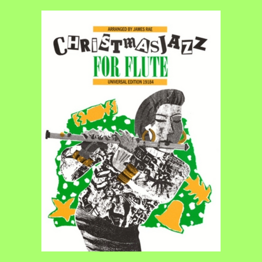 Christmas Jazz for Flute with Piano Accompaniment Book