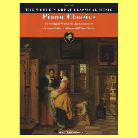 Piano Classics - Intermediate/Advanced Piano Solo Book