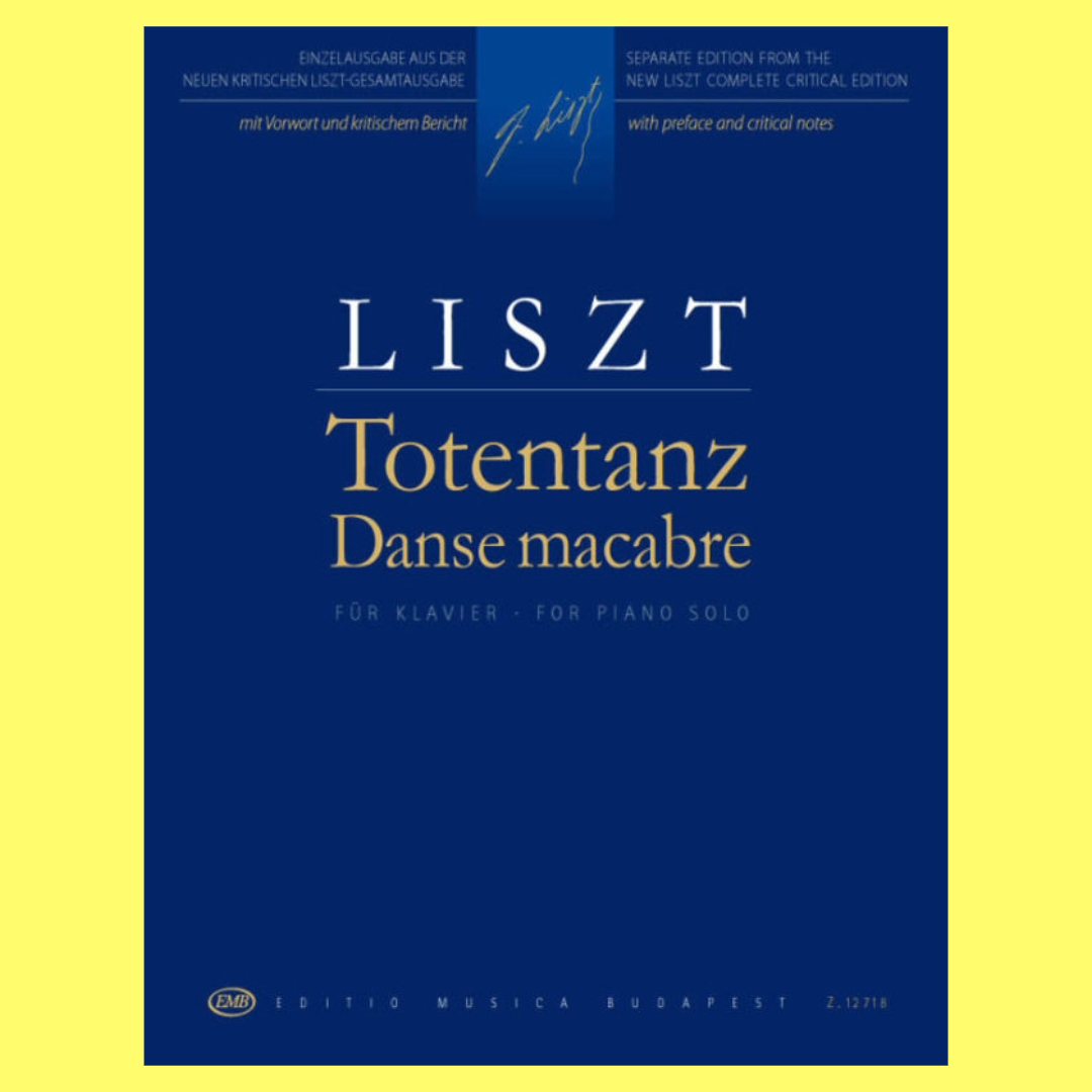 Liszt - Dance Macabre For Piano