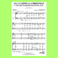 A Cappella Christmas An Satb Coll