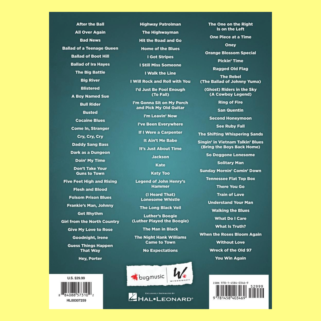 Johnny Cash Anthology PVG