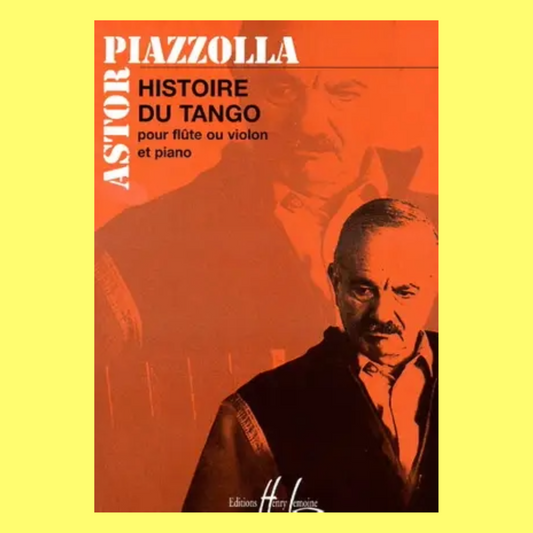 Piazzolla - Histoire Du Tango Flute Or Violin Book