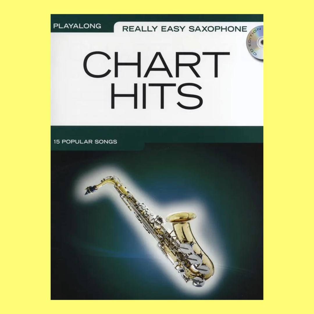Chart Hits - Really Easy Alto Saxophone Book/Cd