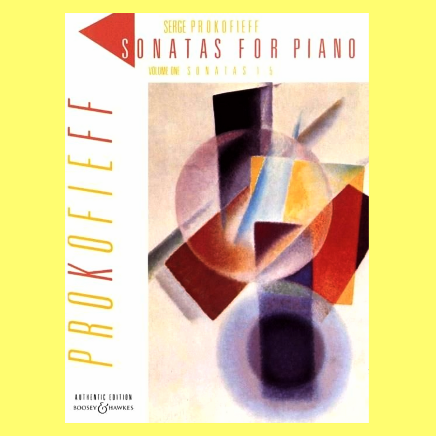 Prokofieff - Piano Sonatas Volume 1 Number's 1-5 Book