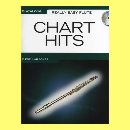 Chart Hits - Really Easy Flute Book/Cd