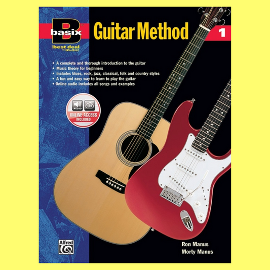 Basix Guitar Method Book 1 (Book/Ola)