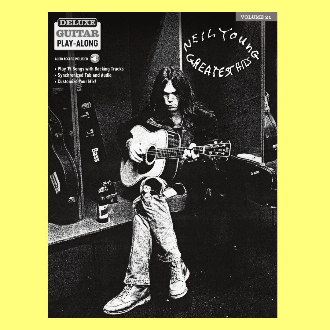 Neil Young - Deluxe Guitar Play Along Volume 21 Book/Ola