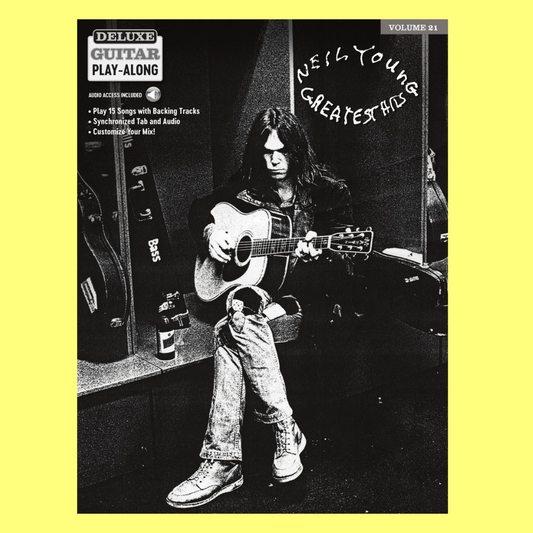 Neil Young - Deluxe Guitar Play Along Volume 21 Book/Ola