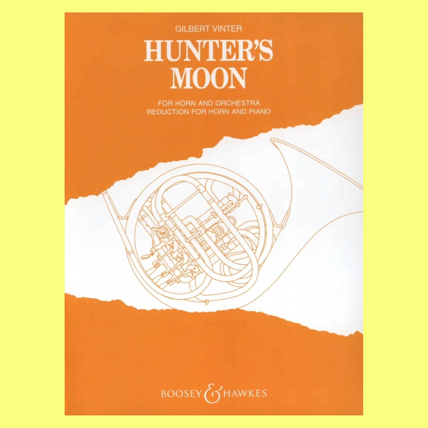Gilbert Vinter - Hunters Moon French Horn with Piano Accompaniment Book