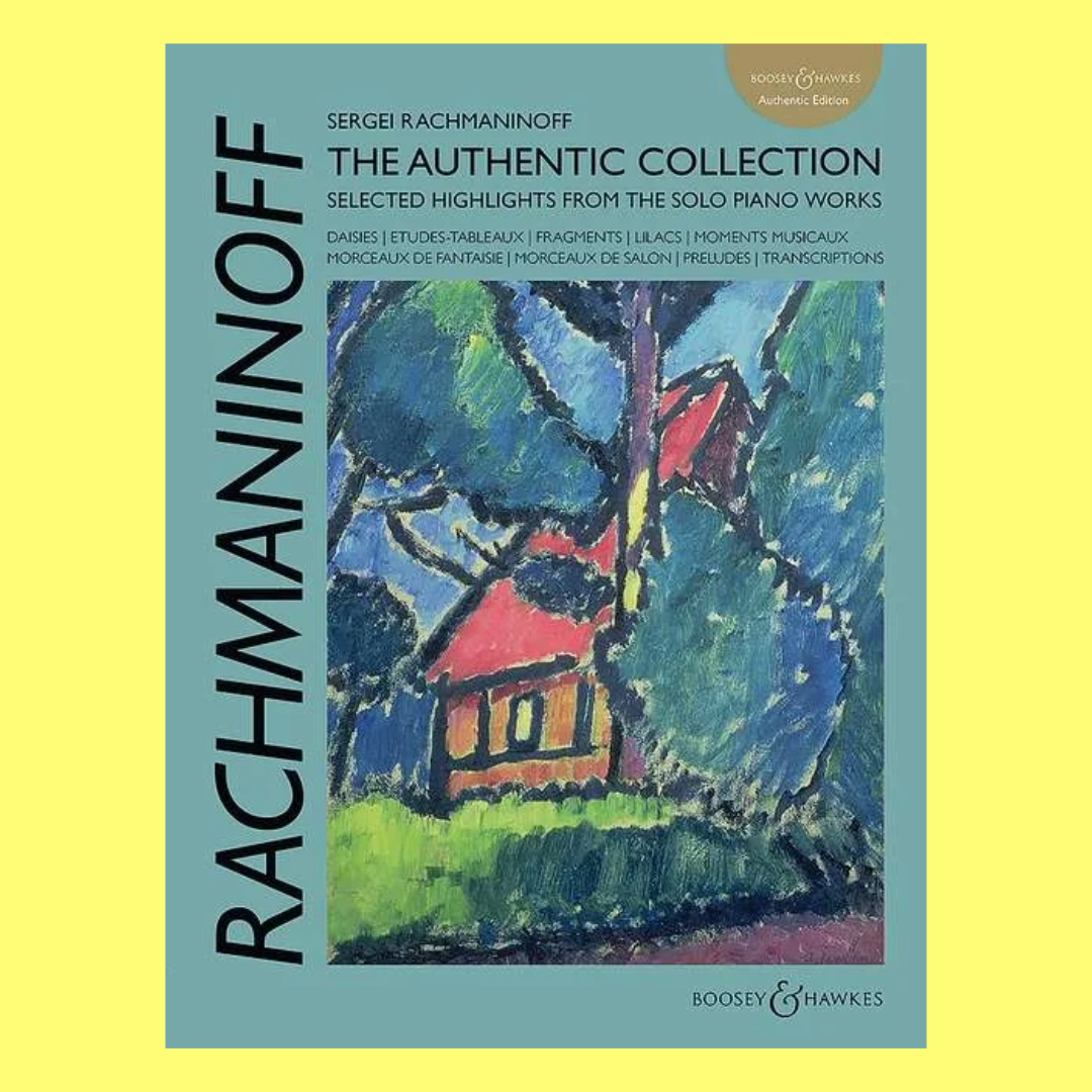 The Rachmaninoff Authentic Collection Piano Solos Book