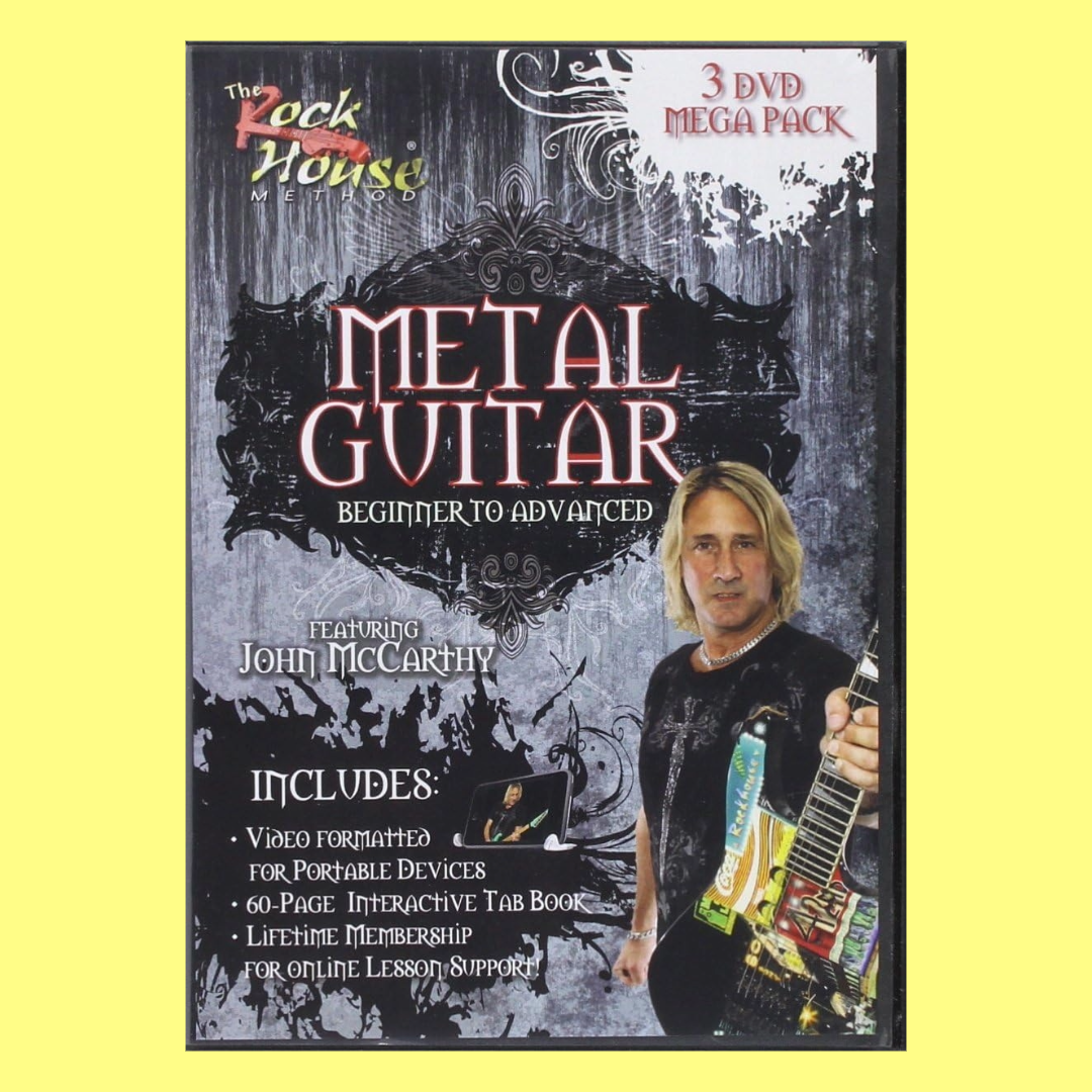 Metal Guitar - 3 DVD Mega Pack