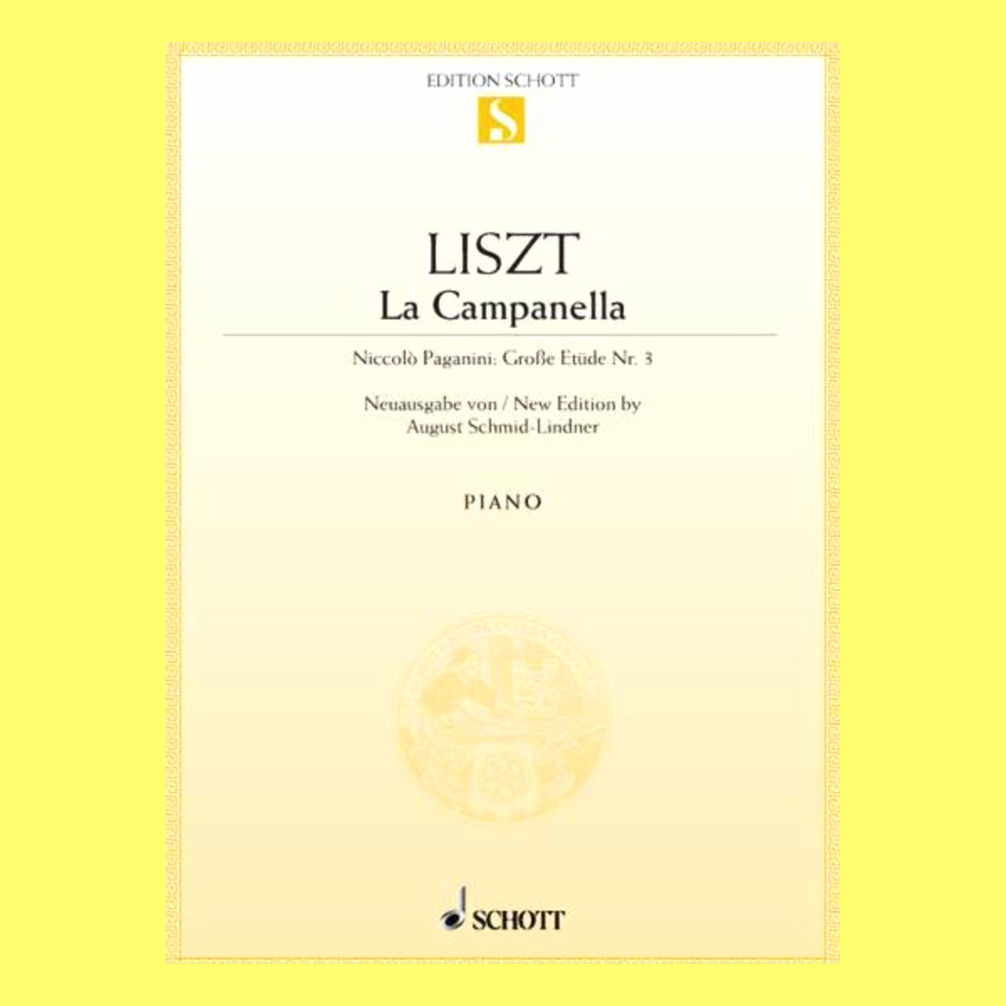 Liszt - La Campanella Piano Sheet Music