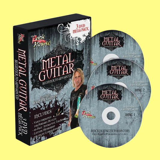 Metal Guitar - 3 DVD Mega Pack