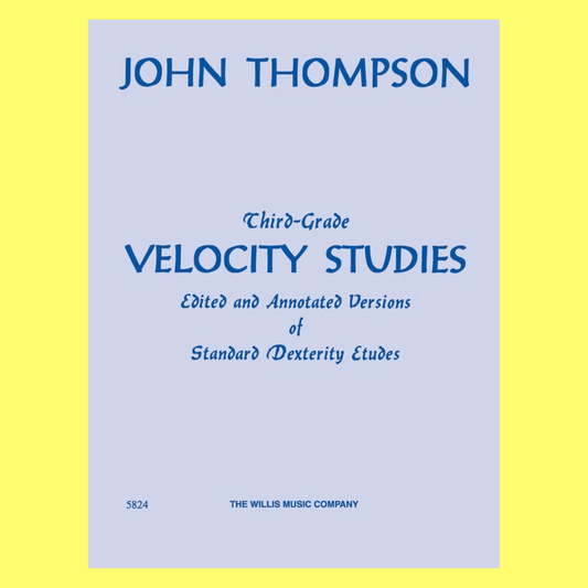 John Thompsons - Third Grade Velocity Studies Book