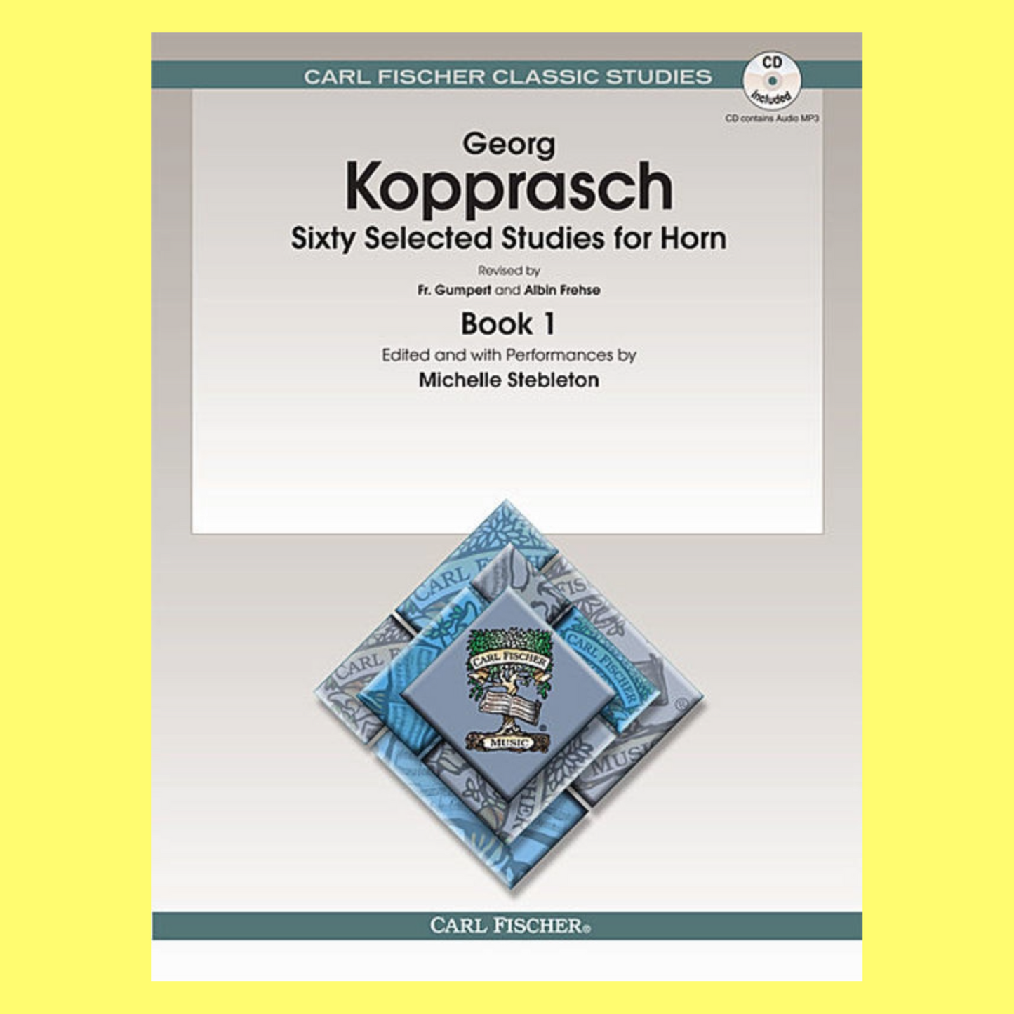 Georg Kopprasch - 60 Selected Studies - Book 1 French Horn Book/Ola