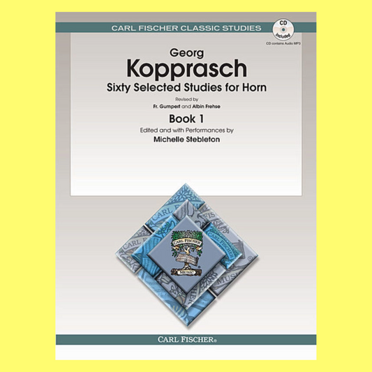 Georg Kopprasch - 60 Selected Studies - Book 1 French Horn Book/Ola