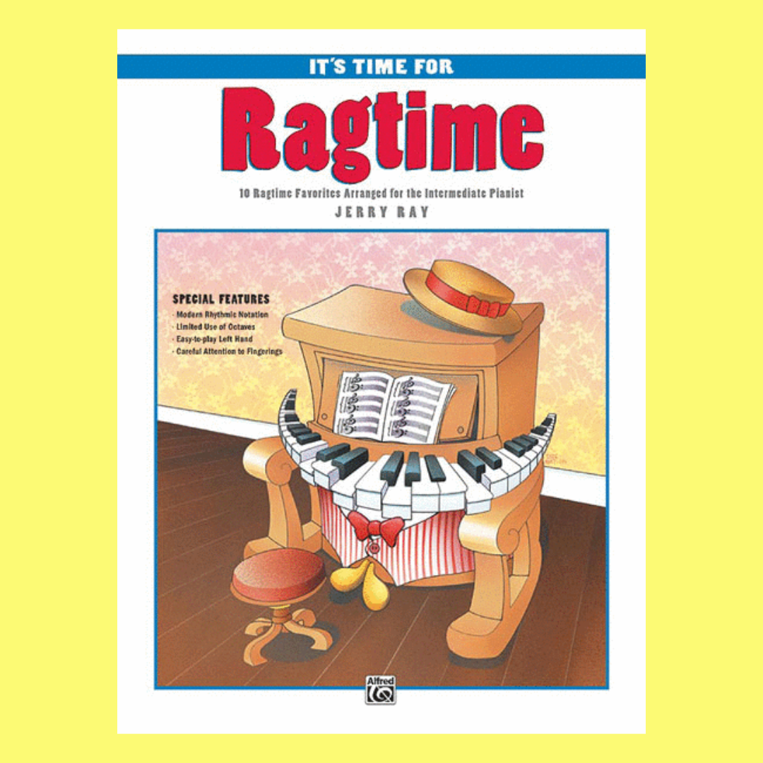 Its Time For Ragtime Intermediate Piano