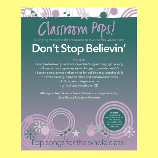 Classroom Pops Don'T Stop Believing Bk/Cd