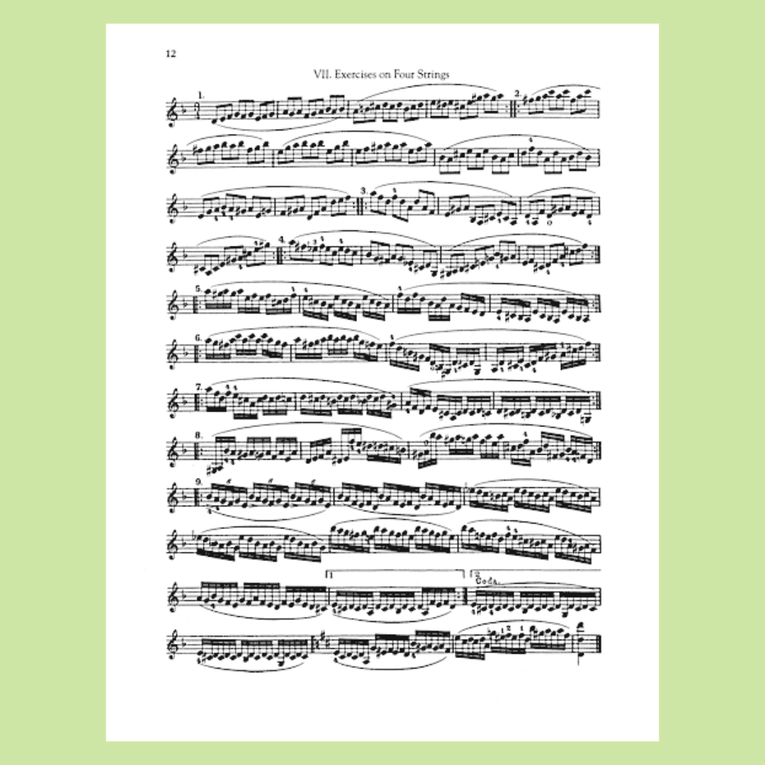 Schradieck - School Of Violin Technics Complete