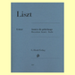 Liszt - Annees De Pelerinage - Piano Book 2 Italy (Urtext Edition)