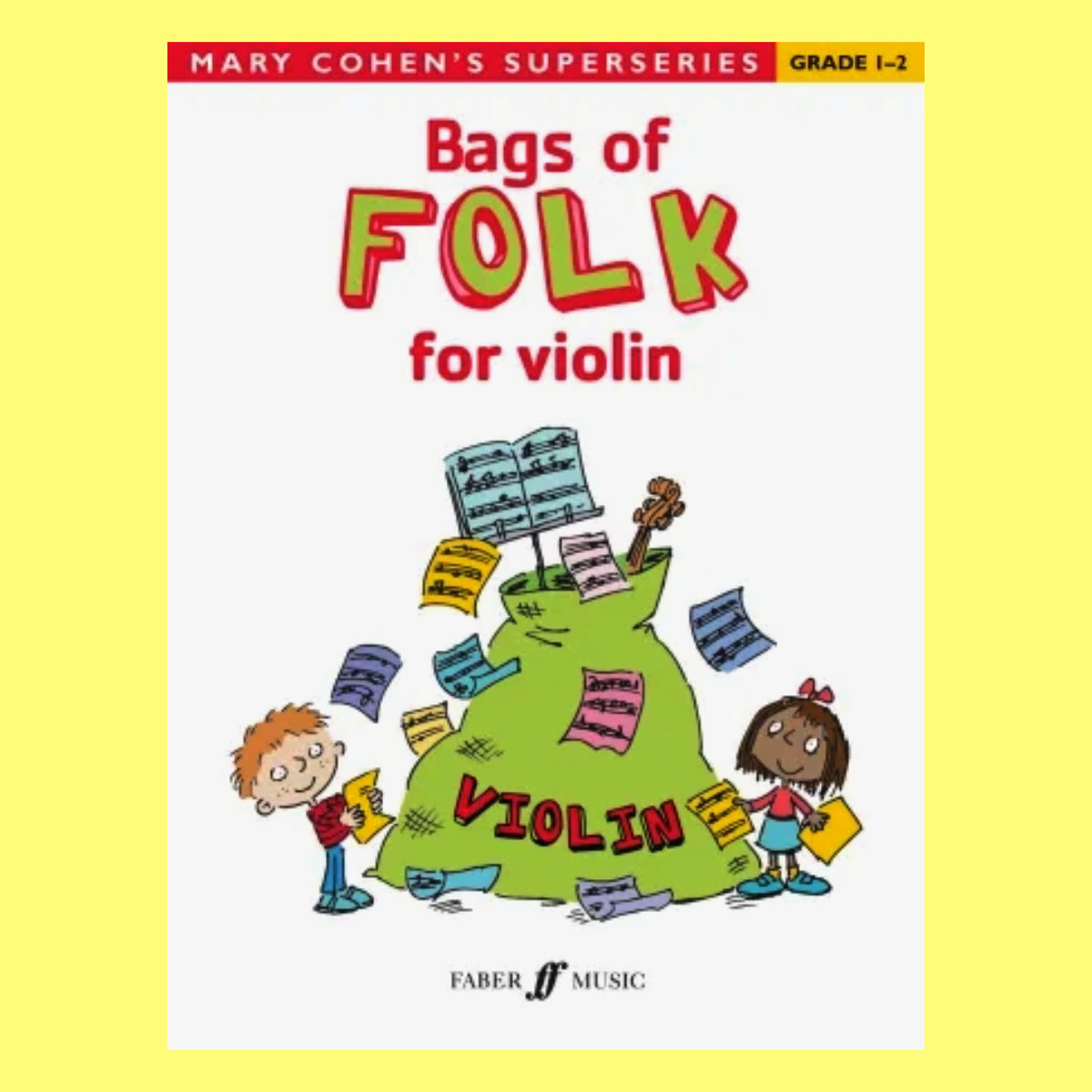 Bags Of Folk For Violin Book (Grade 1-2)