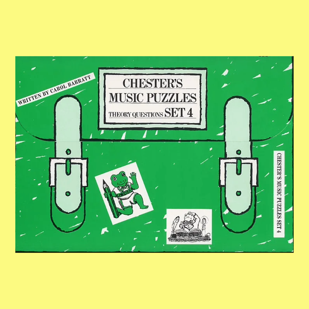 Chesters Music Puzzles - Set 4 Book