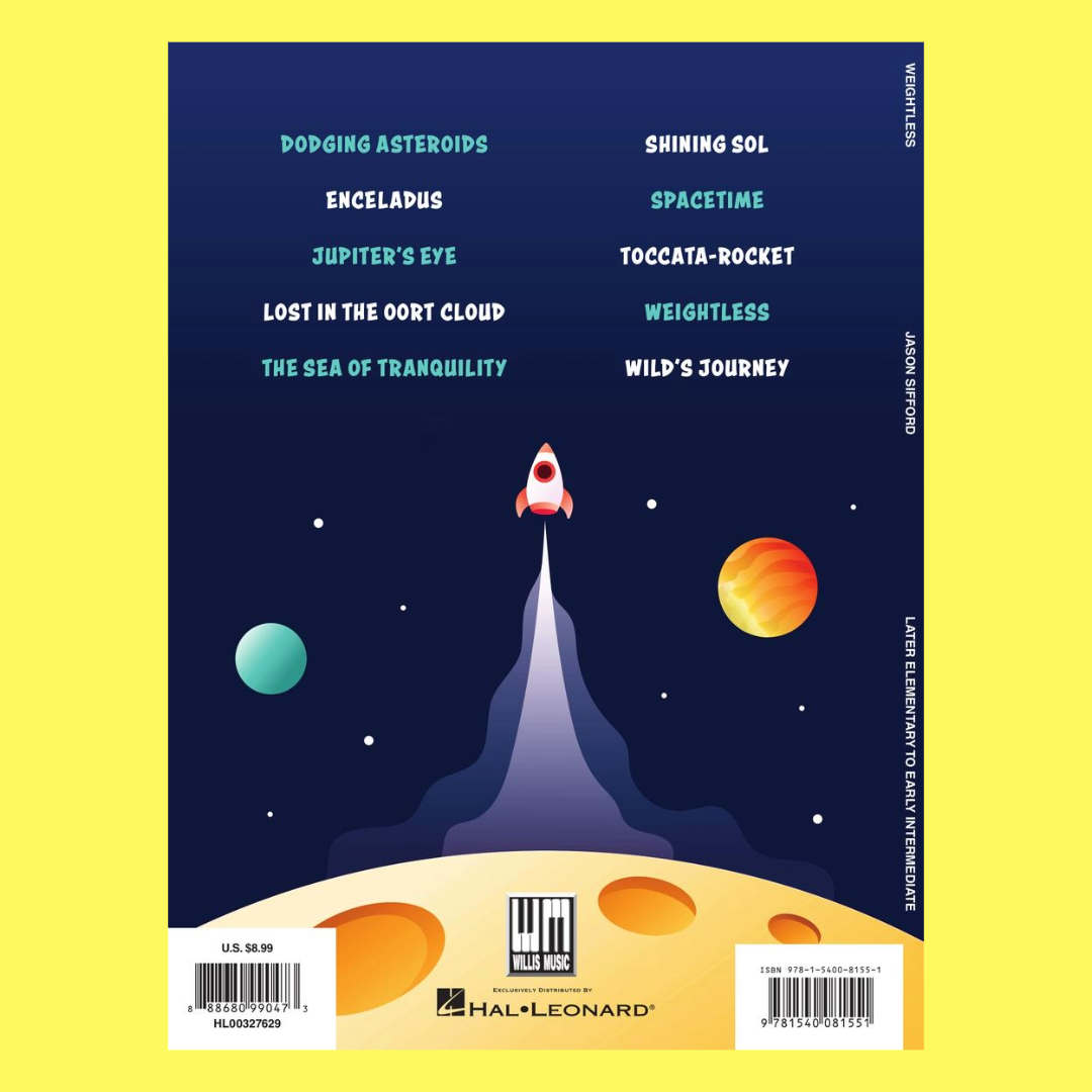Weightless - 10 Interstellar Pieces for Piano Book
