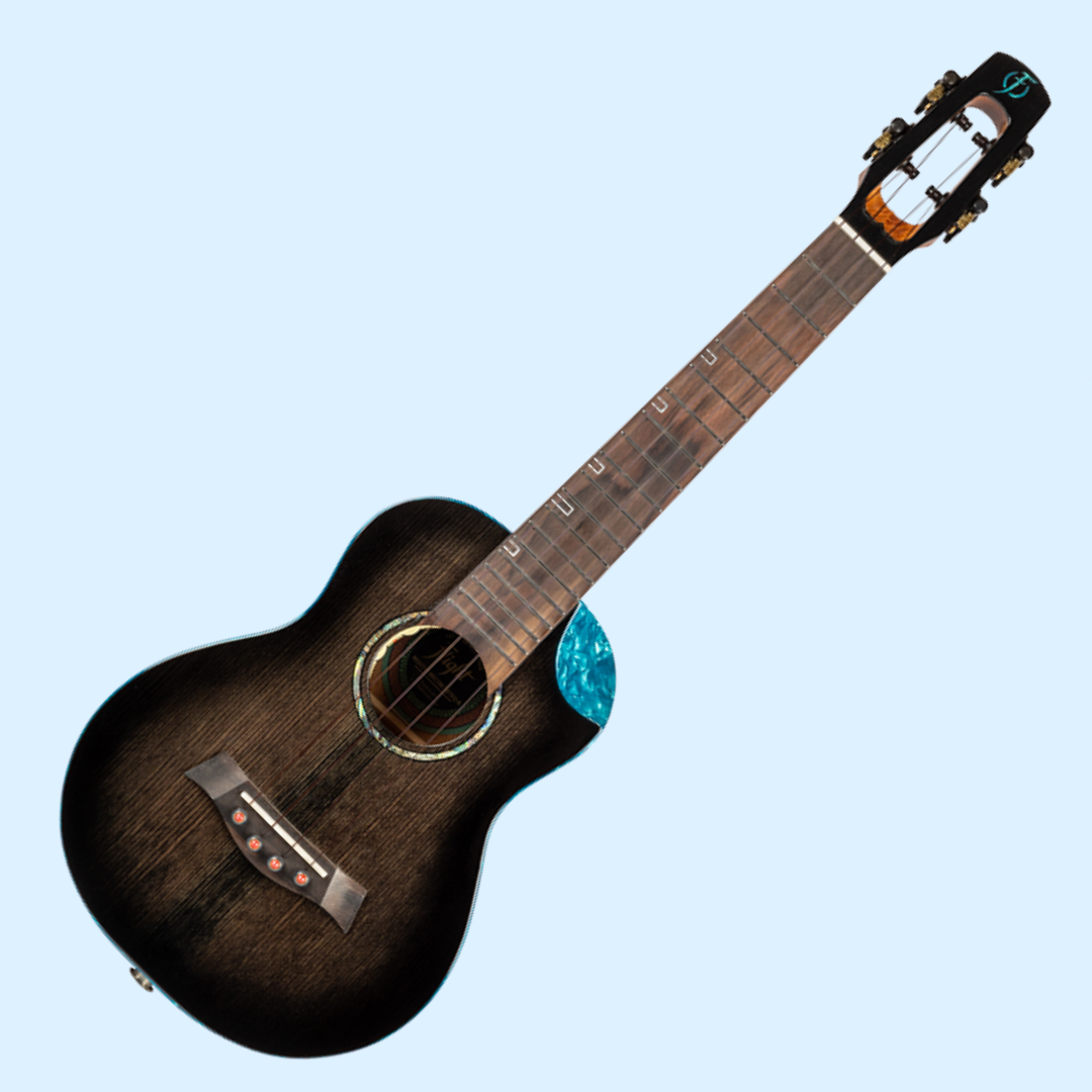 Flight Nighthawk EQ-A Concert Ukulele with Deluxe Padded Gig Bag